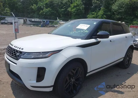 2022 Land Rover Range Rover Evoque Se из США, поврежденный, VIN SALZP2FX9NH162651